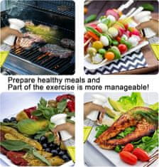 Nikcorp Raspršivač za ulje i ocat za precizno doziranje, staklena boca za kuhanje, pečenje i salate, bijeli, 200 ml