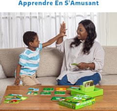 Nikcorp Edukativna dječja kartaška igra za učenje francuskog jezika, pogodi životinju, za 2-6 igrača, 3-6 godina, višebojna