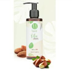 Nikcorp Profesionalno ulje za masažu s bademom za hidrataciju, arganom i vitaminom E, za tijelo, lice i kosu, miris božura, 150 ml