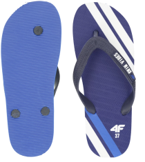 Nikcorp Dječje japanke za dječake za ljeto, lagane i udobne s gumenim remenčićima i EVA potplatom, tamnoplave, veličina 31 EU