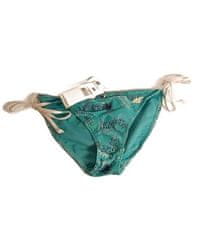 Nikcorp Donji dio kupaćeg kostima za žene, udobnost i stil na plaži, brzo sušeći materijal s vezanjem sa strane, plavi, XS