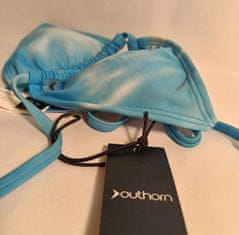 Nikcorp Gornji dio kupaćeg kostima bikini, udoban i podesiv, s vezanjem oko vrata i na leđima za savršeno pristajanje, plavi, vel. S