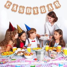 Nikcorp Set hvataljki i lopatica za led, 8 komada, nehrđajući čelik 304, za candy bar, vjenčanja, catering, posluživanje hrane