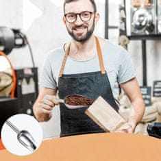 Nikcorp Set hvataljki i lopatica za led, 8 komada, nehrđajući čelik 304, za candy bar, vjenčanja, catering, posluživanje hrane