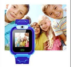 Nikcorp Dječji pametni sat za sigurnost i zabavu, s SOS funkcijom, pozivima, LBS lokatorom, kamerom i edukativnim igrama, rozi