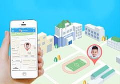 Nikcorp Dječji pametni sat s GPS lokatorom, SOS pozivom i kamerom, dvosmjerni pozivi, edukativne igre, silikonski remen, rozi