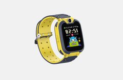 Nikcorp Dječji pametni sat vodootporan IP67 s GPS lokatorom, SOS funkcijom, pozivima i kamerom za dječake i djevojčice, žuti
