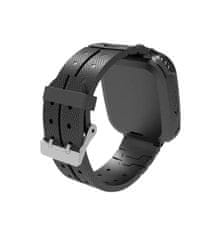 Nikcorp Dječji pametni sat vodootporan IP67 s GPS lokatorom, SOS pozivima, kamerom i igrama za dječake i djevojčice, crni