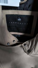 Nikcorp Ženski baloner elegantni s remenom, klasični kroj na gumbe za prijelazno razdoblje, bež boja, veličina L