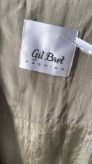 Nikcorp Ženski bež kaput lagani prijelazni s patentnim zatvaračem, elegantan i udoban za svaki dan, veličina 44