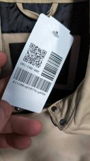 Nikcorp Ženski baloner elegantni s remenom, klasični kroj na gumbe za prijelazno razdoblje, bež boja, veličina L