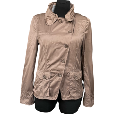 Nikcorp Ženska lagana prijelazna jakna za proljeće i jesen, udobna i elegantna za svakodnevno nošenje, smeđa, veličina 38