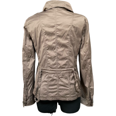 Nikcorp Ženska lagana prijelazna jakna za proljeće i jesen, udobna i elegantna za svakodnevno nošenje, smeđa, veličina 38