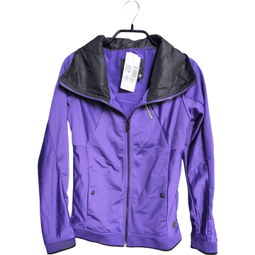 Nikcorp Ženska prijelazna jakna lagana i prozračna, otporna na vjetar, za proljeće i jesen, udoban kroj, ljubičasta, veličina S
