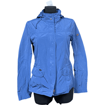 Nikcorp Ženska prijelazna jakna lagana i prozračna za proljeće i jesen, udoban kroj za svaki dan, otporna na vjetar, plava, 38