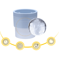 Nikcorp Čaša za viski Vintage Godina 1951, poklon za 74. rođendan, laserski gravirana, kristalno staklo, 325 ml