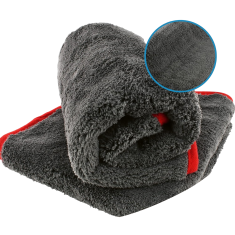 Nikcorp Krpe od mikrovlakana za čišćenje i poliranje auta, set 3 kom, visoko upijajuće, za detailing bez ogrebotina, sive 40x40cm