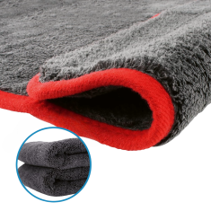 Nikcorp Krpe od mikrovlakana za čišćenje i poliranje auta, set 3 kom, visoko upijajuće, za detailing bez ogrebotina, sive 40x40cm