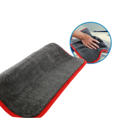 Nikcorp Krpe od mikrovlakana za čišćenje i poliranje auta, set 3 kom, visoko upijajuće, za detailing bez ogrebotina, sive 40x40cm