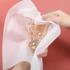 Nikcorp Zaštitne pjenaste vrećice 45 kom, za pakiranje i selidbu, amortizacija udaraca, za staklo, porculan, elektroniku, bijele, 30x30 cm