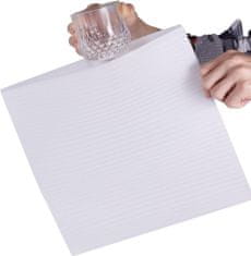 Nikcorp Zaštitne pjenaste vrećice 45 kom, za pakiranje i selidbu, amortizacija udaraca, za staklo, porculan, elektroniku, bijele, 30x30 cm