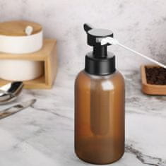 Nikcorp Automatski dozator sapuna bezkontaktni, senzor pokreta, punjivi 1800 mAh, za pjenu, 450 ml, smeđi