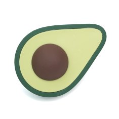 Nikcorp Vibrator Avokado za stimulaciju G-točke, silikonski masažer s 2 načina i 8 brzina, vodootporan IPX6, zeleni, 100 mm