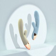 Nikcorp Diskretni vibrator s funkcijom grijanja, 10 načina vibracije za stimulaciju G-točke i klitorisa, vodootporan, zeleni