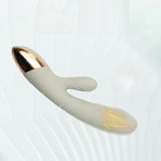 Nikcorp Diskretni vibrator s funkcijom grijanja, 10 načina vibracije za stimulaciju G-točke i klitorisa, vodootporan, zeleni