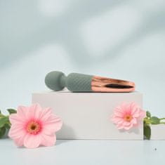 Nikcorp Diskretni vibrator mikrofon s 20 načina vibracije i 8 brzina za masažu i stimulaciju, vodootporan IPX6, silikonski, zeleni