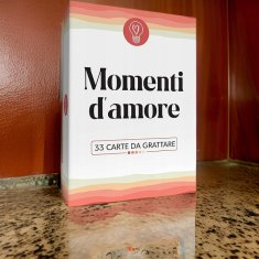 Nikcorp Društvena igra grebalica za parove, 33 romantična i zabavna izazova, poklon za Valentinovo i godišnjice, talijanski jezik