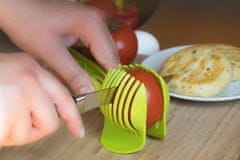 Nikcorp Držač za rezanje voća i povrća, sigurno sjeckanje bez ozljeda, kuhinjsko pomagalo za luk, rajčicu, krumpir, zeleni