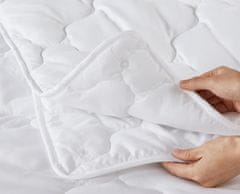 Nikcorp Cjelogodišnji poplun antialergijski, set 2 kom, super mekani i prozračni, Oeko-Tex certifikat, periv u perilici, bijeli, 220x240 cm
