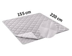 Nikcorp Cjelogodišnji dvodijelni poplun za alergičare, mekani i prozračni, s regulacijom topline, antialergijski, 155x220 cm