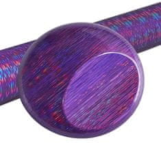 Nikcorp Samoljepljiva folija za auto PVC, efekt duge i šljokica, vodootporna, za tuning i dekoraciju, ljubičasta 75x152 cm