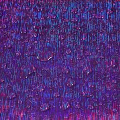 Nikcorp Samoljepljiva folija za auto PVC, efekt duge i šljokica, vodootporna, za tuning i dekoraciju, ljubičasta 75x152 cm