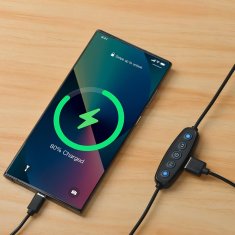 Nikcorp Povećalo sa svjetlom i stalkom, 10x optičko staklo, LED lampa s 3 boje i 10 razina svjetline, 2u1 baza i stezaljka, 58 cm