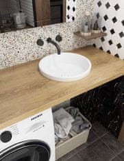 Nikcorp Samoljepljiva folija za namještaj i zidove, motiv svijetlo drvo, vodootporna vinilna obloga, PVC, 60 cm x 5 m, tekstura drva