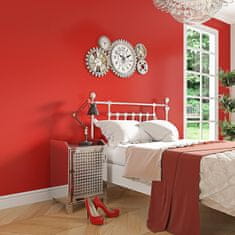 Nikcorp Samoljepljiva tapeta vodootporna za namještaj i zidove, periva PVC folija za kuhinju i kupaonicu, crvena sjajna 40x200cm