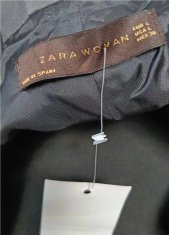 Nikcorp Ženski kratki kaput za prijelazno razdoblje, elegantan kroj s gumbima, udoban pamuk i elastin, tamnoplavi, veličina L