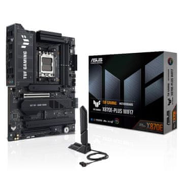ASUS TUF GAMING X870E-PLUS WIFI7 AM5 DDR5 RGB gaming ATX matična ploča
