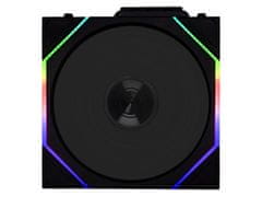 Lian Li Lian Li UNI FAN TL ventilator za kućište, 120 obrnutih lopatica, ARGB, PWM 120 mm, bežični, crni (12RTL1W1B)