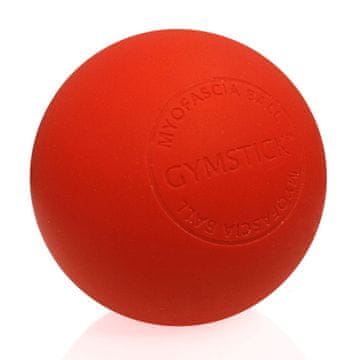 Gymstick MyoFascia Ball – crvena masažna loptica za fasciju