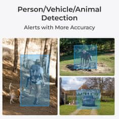 Reolink GO G440 IP kamera + solarni panel, 8MP 4K Ultra HD, 4G LTE, rotacija 355°, baterija od 21,6 Wh, siva