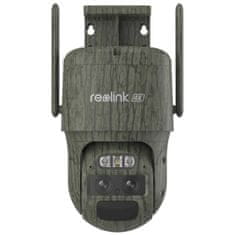 Reolink TRACKMIX G770 CAMO IP kamera, 8MP 4K Ultra HD, 4G LTE, rotacija od 355°, baterija od 36,72 Wh, pametni alarm