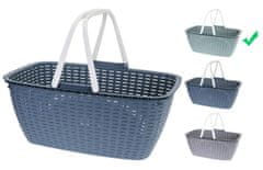 EXCELLENT Košara za rublje KO-Y54230920zelena Košara za rublje sa sklopivim ručkama 35 l zelena