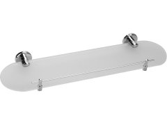 Freshhh Staklena polica (830406) staklena polica, krom