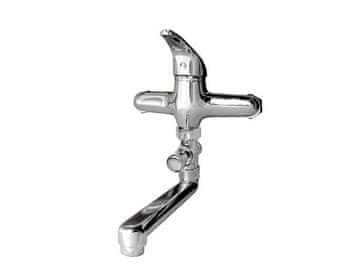 BALLETTO jezgra slavina, 100 mm, ravni krak 30 cm, 35 mm, krom