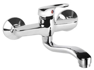 Vittoria slavina za umivaonik/sudoper (72011) slavina za umivaonik/sudoper, 150 mm, zakrivljena ruka 20 cm, 35 mm, krom