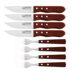 CS Solingen Set pribora za jelo za odrezak CS-070212 set od 8 dijelova JUMBO BRUHL